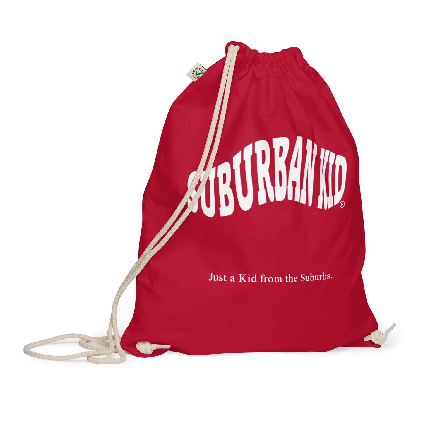 Suburban Kid Organic Cotton Drawstring Bag