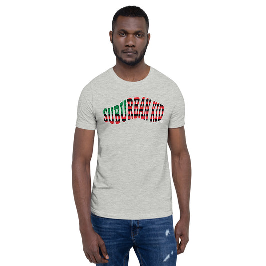 Suburban Kid Pan African Flag T-shirt